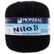 Пряжа Mondial NILO 8 Ніло_8-200_чорний фото