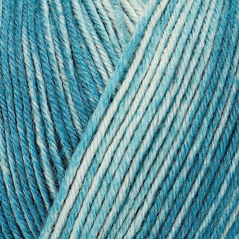 Пряжа Silk Color REGIA SilkC-65_синьо_зелений фото