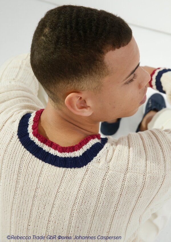 Набор для вязания пуловера Беркли с пряжи Maxima ggh R81M18 фото