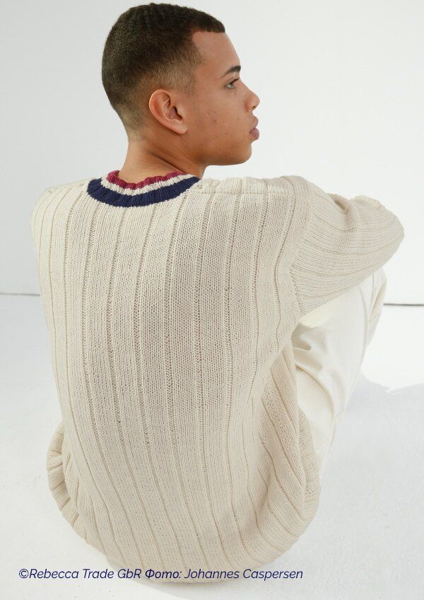 Набір для в'язання пуловера Берклі з пряжі Maxima ggh R81M18 фото