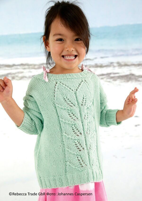Набір для в'язання дитячого светр Lauriella з пряжі Musante ggh R81M12 фото