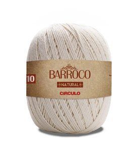 Пряжа BARROCO 10 (100%бавовна, 400гр. 271м.) Natur_10 фото