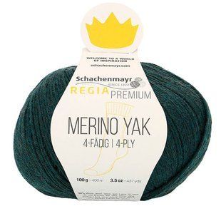 Пряжа Merino Yak REGIA Premium Yak-7514_бирюза фото