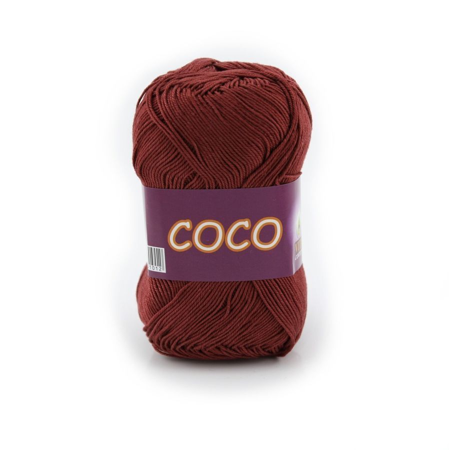 Пряжа Коко (Coco) Вита Котон Коко-4325_світло_вишневий фото