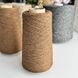 Пряжа Silk Bourette FB 100 % буретний шовк, 2000 м в 100 г Silk_Bourette-молочний_шоколад фото