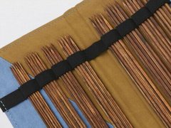 Набор деревяных двосторонних спиц 15 см Ginger Knit Pro 31287 фото