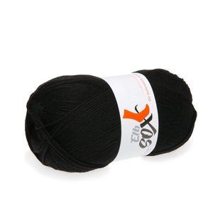 Пряжа&nbsp;Ельб&nbsp;Сокс&nbsp;Мерино-4Уні(ElbSoxMerino-4Uni)&nbsp;Гигиха&nbsp;ggh ЕльбСоксМеріно4Уні-002_чорний фото