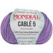 Пряжа Mondial CABLE 5 Кабле_5-155_світло_фіолетовий фото