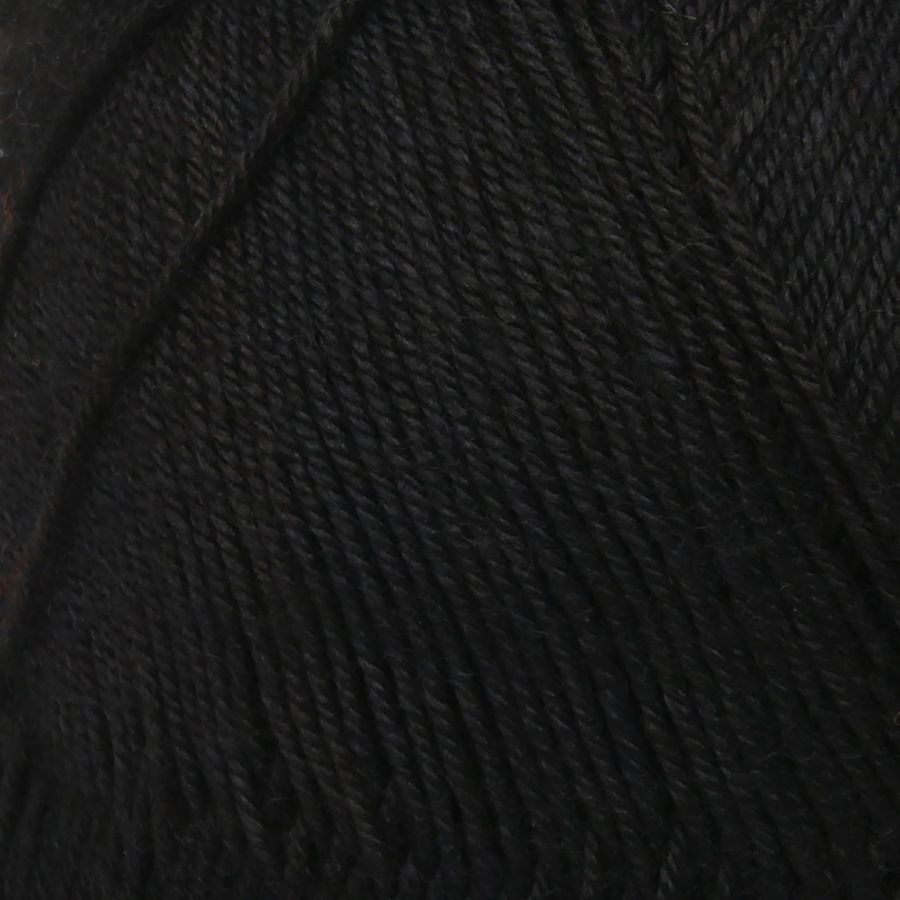 Пряжа&nbsp;Ельб&nbsp;Сокс&nbsp;Мерино-4Уні(ElbSoxMerino-4Uni)&nbsp;Гигиха&nbsp;ggh ЕльбСоксМеріно4Уні-002_чорний фото