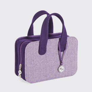 Сумка Snug Doctor Bag - фиолетовый твид и фетр (маленькая) KnitPro 12833 фото