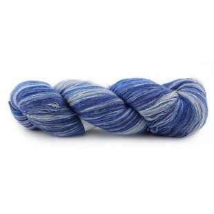 Пряжа Кауни (Aade Long) 8/1 Сине-белый (Blue White) Синьо_білий8/1-140г фото