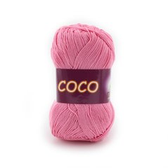 Пряжа Коко (Coco) Вита Котон, розовый, 3854-розовый