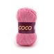 Пряжа Коко (Coco) Віта котон, рожевий, 3854-рожевий