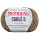 Пряжа Mondial CABLE 5 Кабле_5-822_голубино_сірий фото