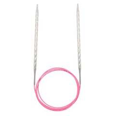 Спиці Адді Unicorn кругові на рожевому кабелі, латунь, 2-8 мм, 60-150 см 115 фото