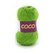 Пряжа Коко (Coco) Віта котон Коко-3861_зелене_яблуко фото 2