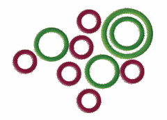 Маркировочные кольца КнитПро (16,5мм-10шт, 10мм-15шт, 6мм-15шт) 10801 фото