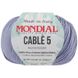 Пряжа Mondial CABLE 5 Кабле_5-252_лаванда фото