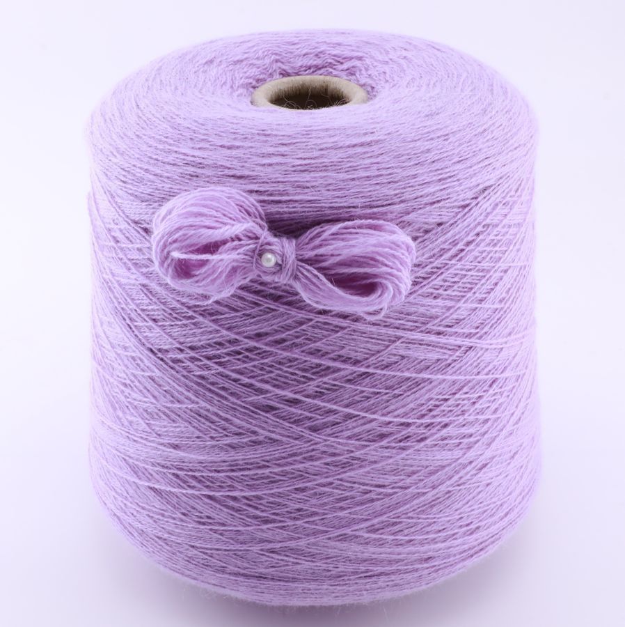 Пряжа Mohair Lana Loro Piana, 70% мерино екстрафайн, 30% кід мохер, 700 м в 100 г 2/14 МЛ_700-гліцинія фото