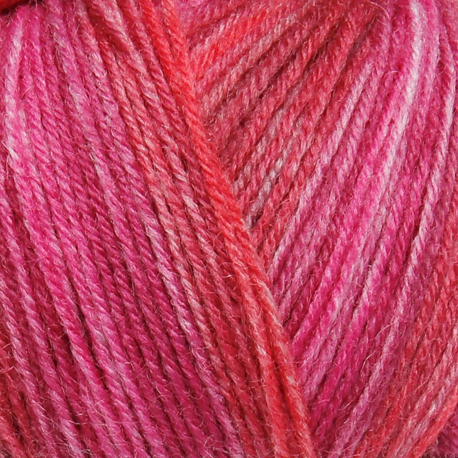 Пряжа Ельб Сокс-6 Флау Колор (ElbSox - 6 Flow-Color) Гігіха ggh ЕльбСокс6Колор-005_червоний_меланж фото