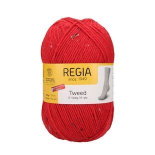 Пряжа Tweed 6-fadig REGIA Tweed6-30_кармін фото
