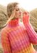 Набір для в'язання жіночого светра з мохера з пряжі KidSeda ggh R75M38 фото 7