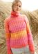 Набір для в'язання жіночого светра з мохера з пряжі KidSeda ggh R75M38 фото 5