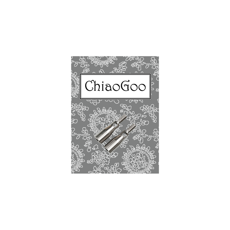 Перехідники зі спиць ChiaoGoo [S] на кабель [Mini] (2/шт.) 2501-AM фото