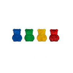 Фиксаторы на спицы у форме мишек Addi Teddy Bear 8 шт 402-2 фото