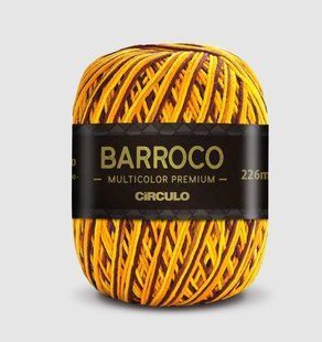 Пряжа Circulo BARROCO MULT. PREMIUM (100% бавовна мерсерізована, 200гр. 226м.) Multprem-9492 фото