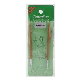 Спиці кругові ChiaoGoo Bamboo, бамбук патина Bamboo-6.5 мм-100 фото
